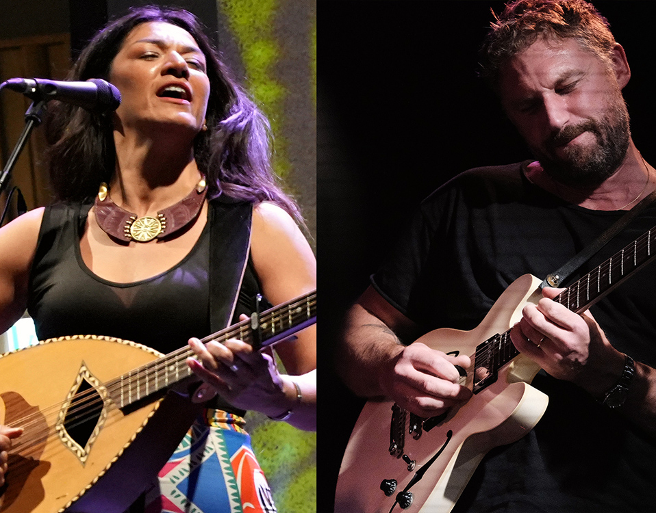 Nadin Al Khalidi och Andreas Hourdakis